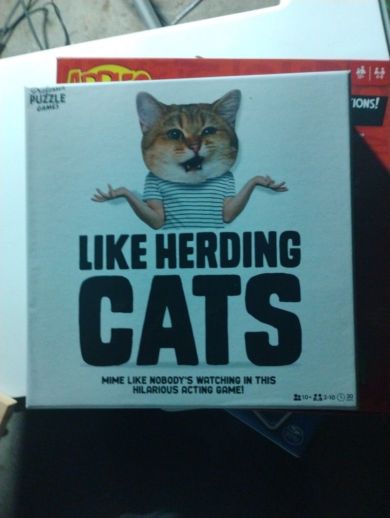 3 Almost New Board Games And Bag