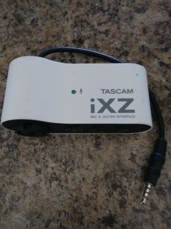 Mic/line interface for iPad