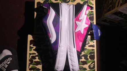 BAPE VANS KNU SKOOL SIZE 8 multi color