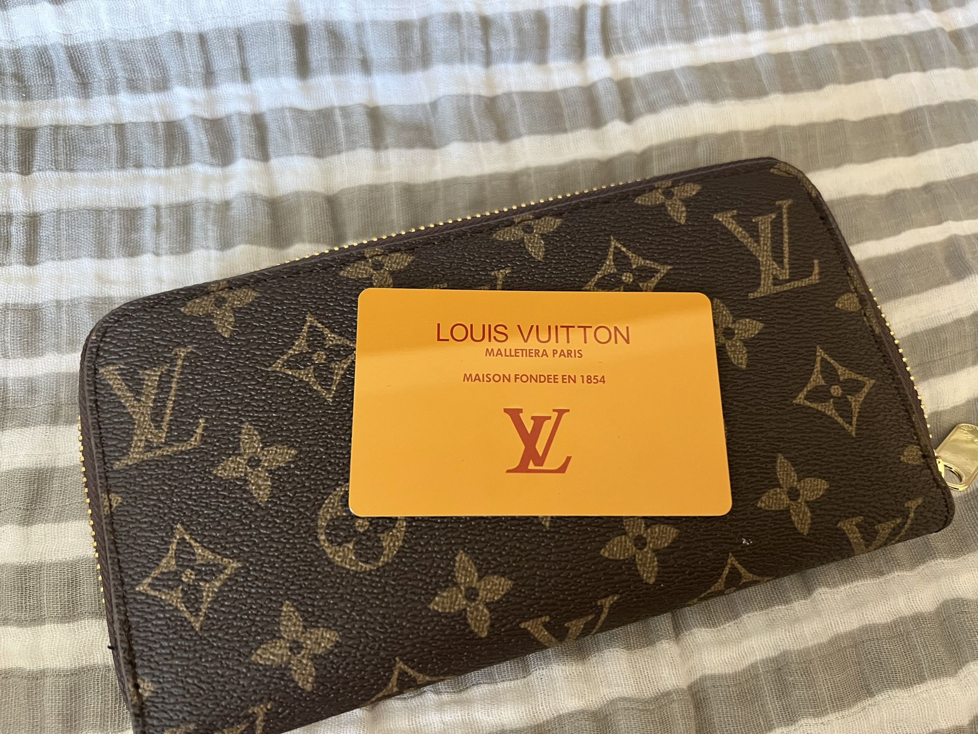 Louis Vuitton Malletiera Paris Maison Fondee En 1854 Wallet