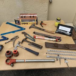 Set Of  Hand Tools ratchet Pipe Threader