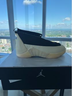 Jordan 15 Muslin/Black SP - Size 13