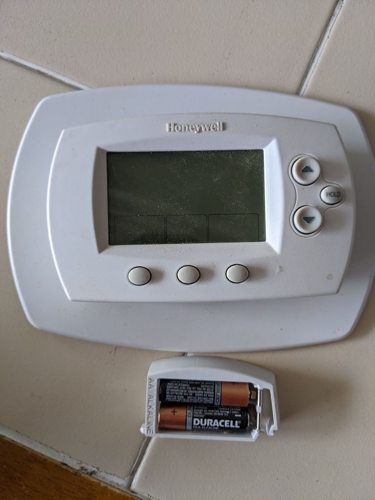 Honeywell programmable thermostat