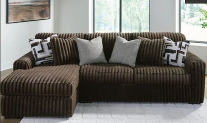 MidNight Madness 2- piece sofa with chaise 500$ OBO