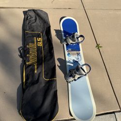 Ride Snowboard With Bindings And Bag 