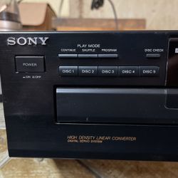 Sony 5 Disc CD Changer