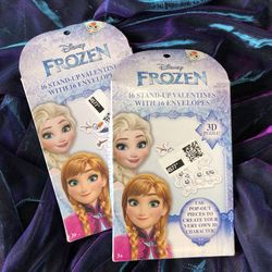 Frozen Valentine’s Day Cards