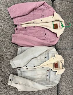Levi's Sherpa-Lined Jackets Bundle of 2