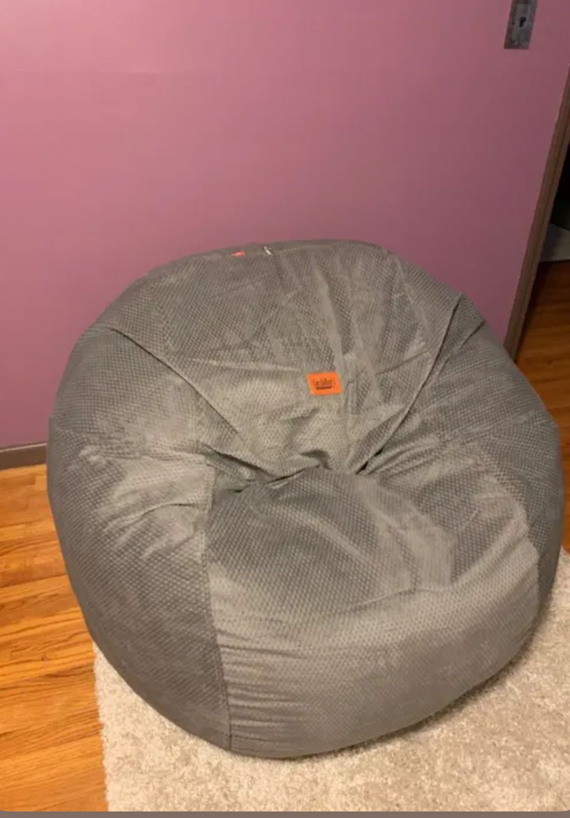 QUEEN SIZE BEANBAG AND BED / MATTRESS AND SEAT / CUSHION REVERSIBLE AND EXTRA FOAM FILLER