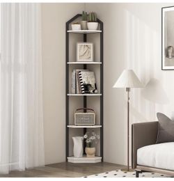 5-tier corner shelf