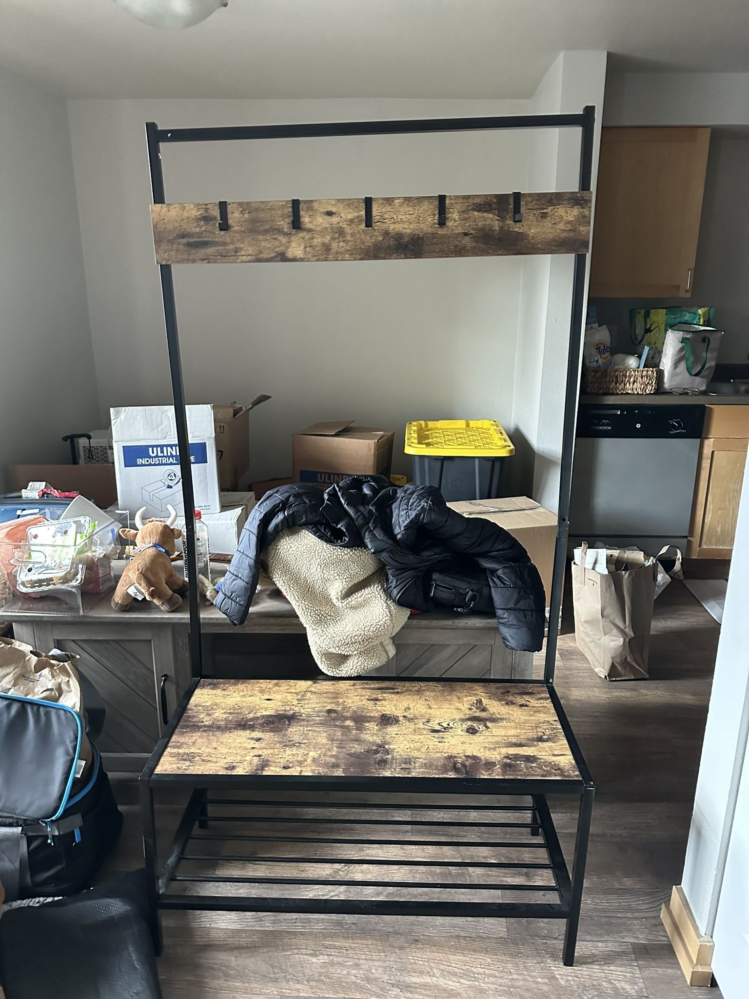 Shoerack / key holder