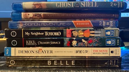 Lot of Anime Blu-Ray’s