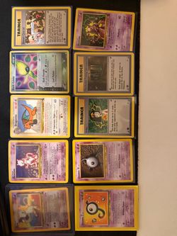 Vintage pokemom card lot