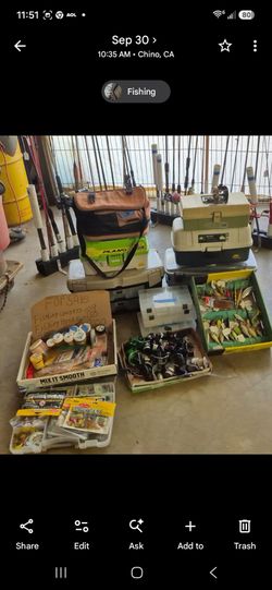 Assorted Fishing Gear.  Prices Vary