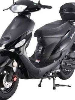 Black Scooter pony50 .