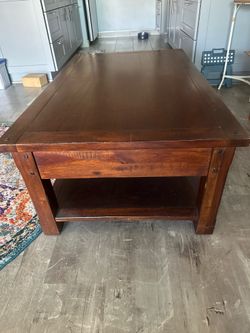 Large coffee table