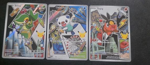 Pokemon TCG Series 2 First Partner Illustration Collection Gen 5 Unova