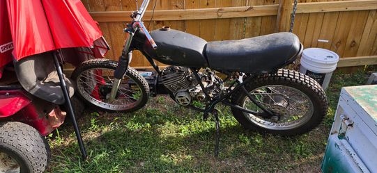 1970s vintage motorcycle