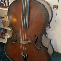 Double Bass Instrument (rack for wine/media)