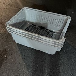 2 Small Dog Hard Crates Gently Used Great Condition