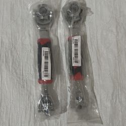 1pc socket wrench set 52-in-1 multifunctional wrench 8-19mm