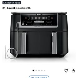 Ninja DZ550 Foodi 10 Qt 6-in-1 DualZone Smart XL Air Fryer