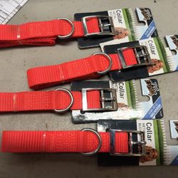 DOG/GOAT COLLARS (4)