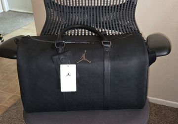 Jordan monogram duffle bag