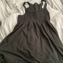 Cute Black Strappy Top Sz L Jr-reduced Again!