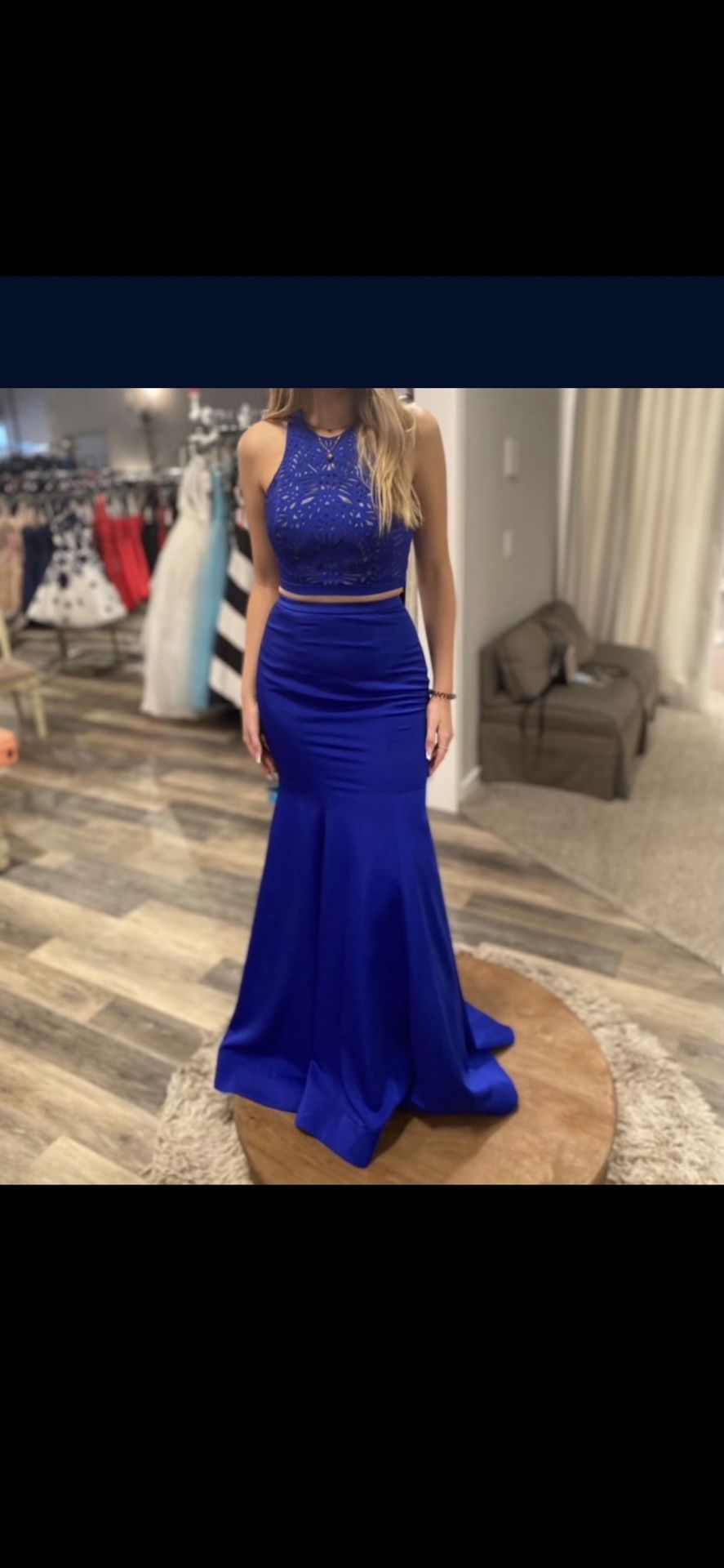 Gorgeous Royal Blue Prom Dress
