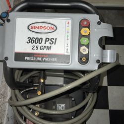 Simpson 3600 Pressure Washer