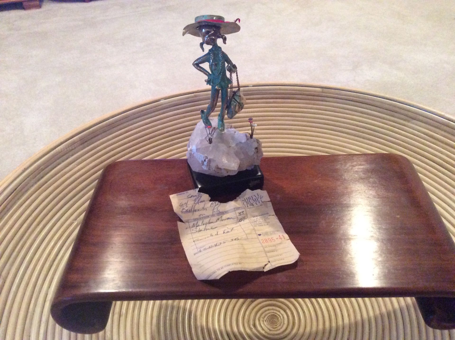 Malcolm Moran Bronze Statue