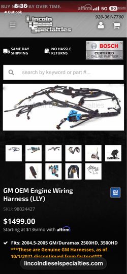 Engine Wiring Harness