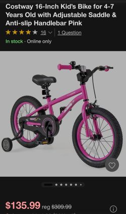 Pink Toddler Bike