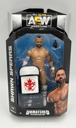 Jazwares AEW Shawn Spears 7 in Chase Action Figure