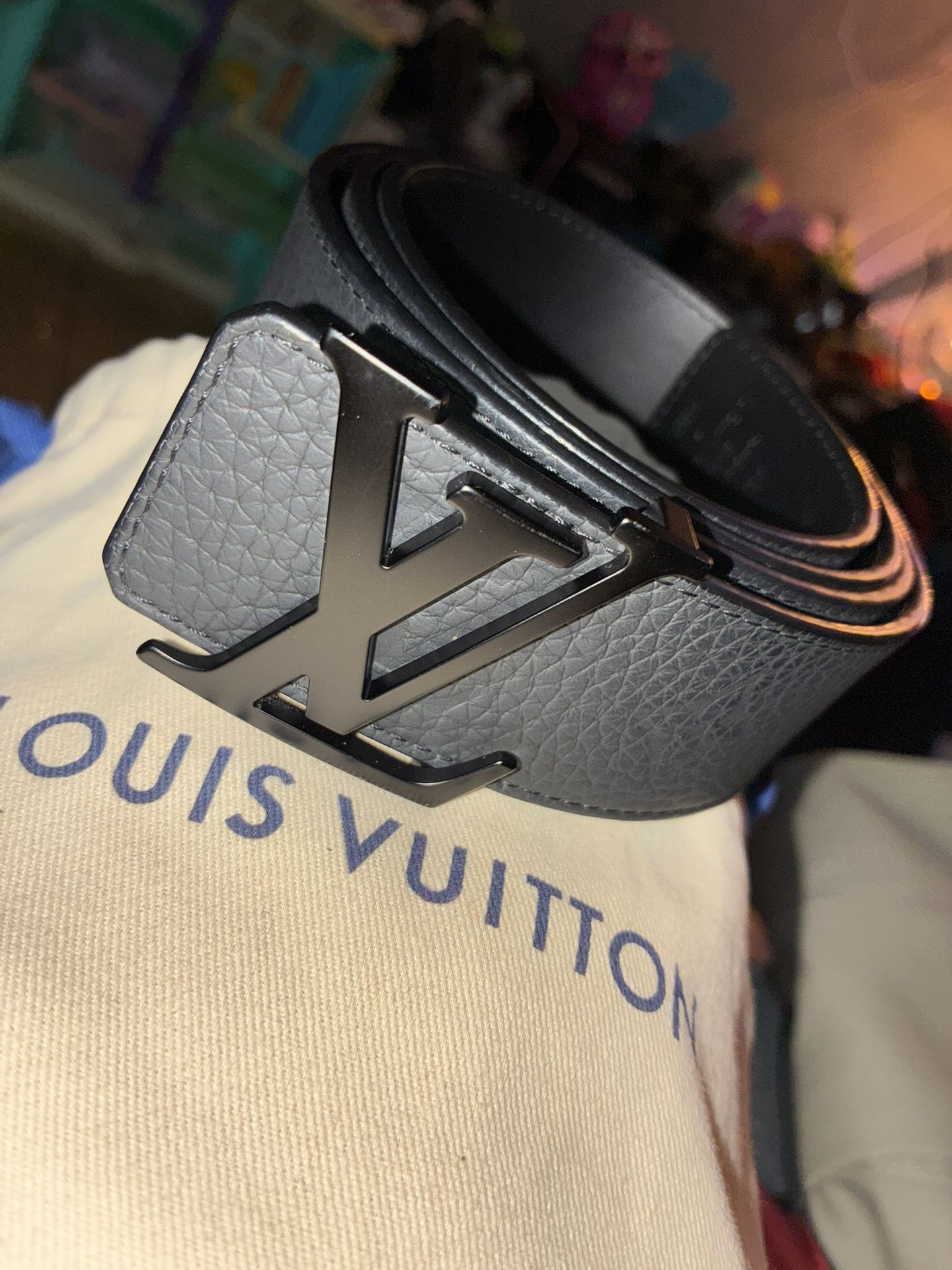 M4487S LV Initiales 40mm Reversible Belt