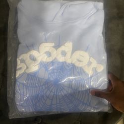 Sp5der Jacket “Sky Blue”