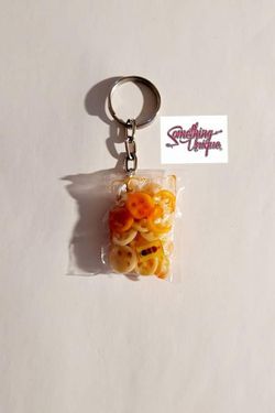 Churritos Con Salsa Keychain