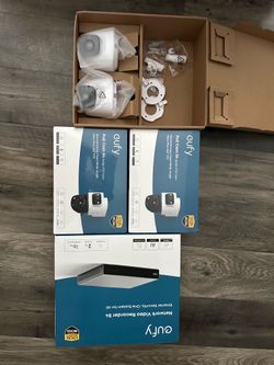 *NEW* Eufy POE NVR S4 system + 2TB HDD