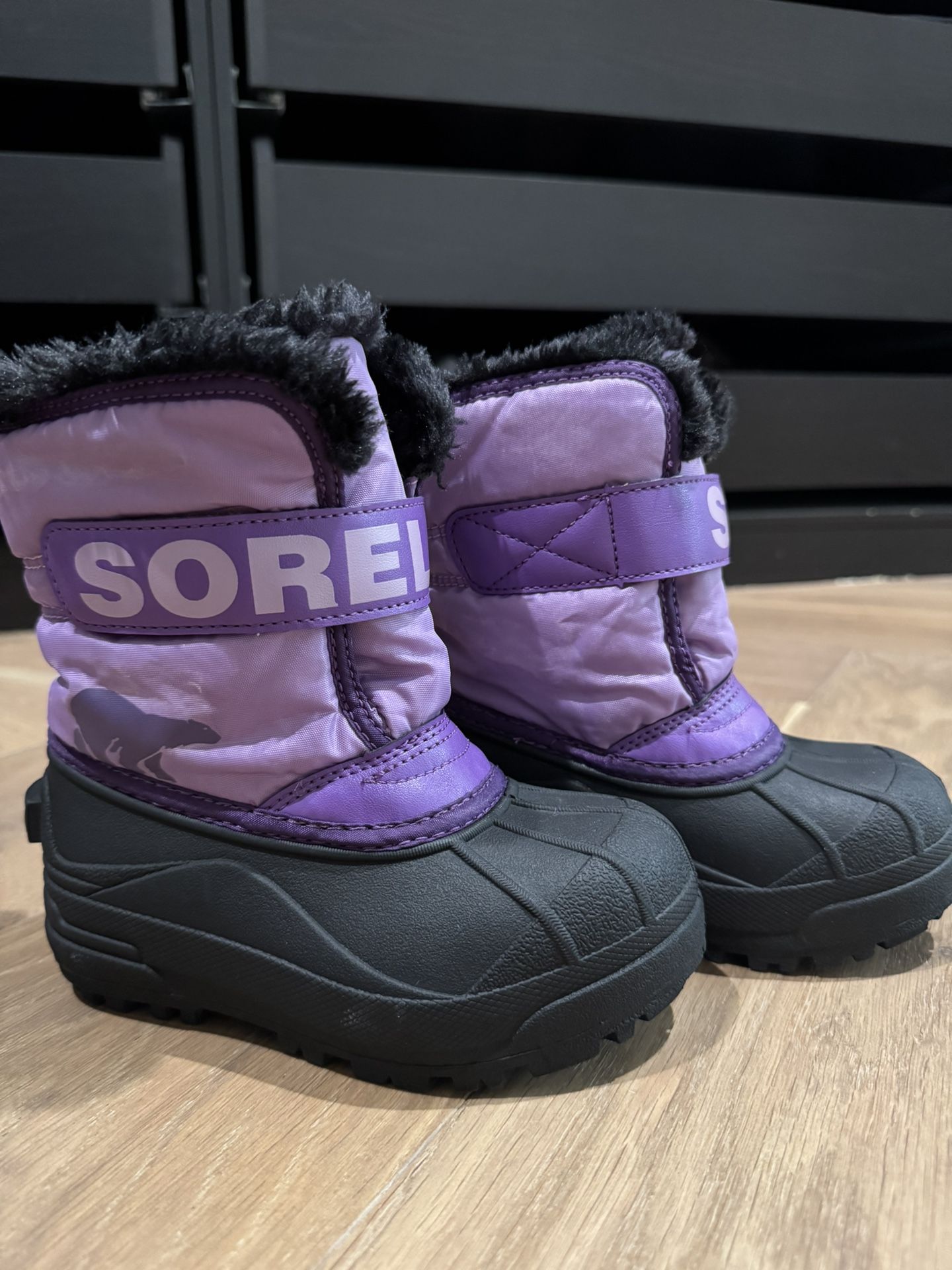 Sorel Kid Snow Commander Boot Size C7