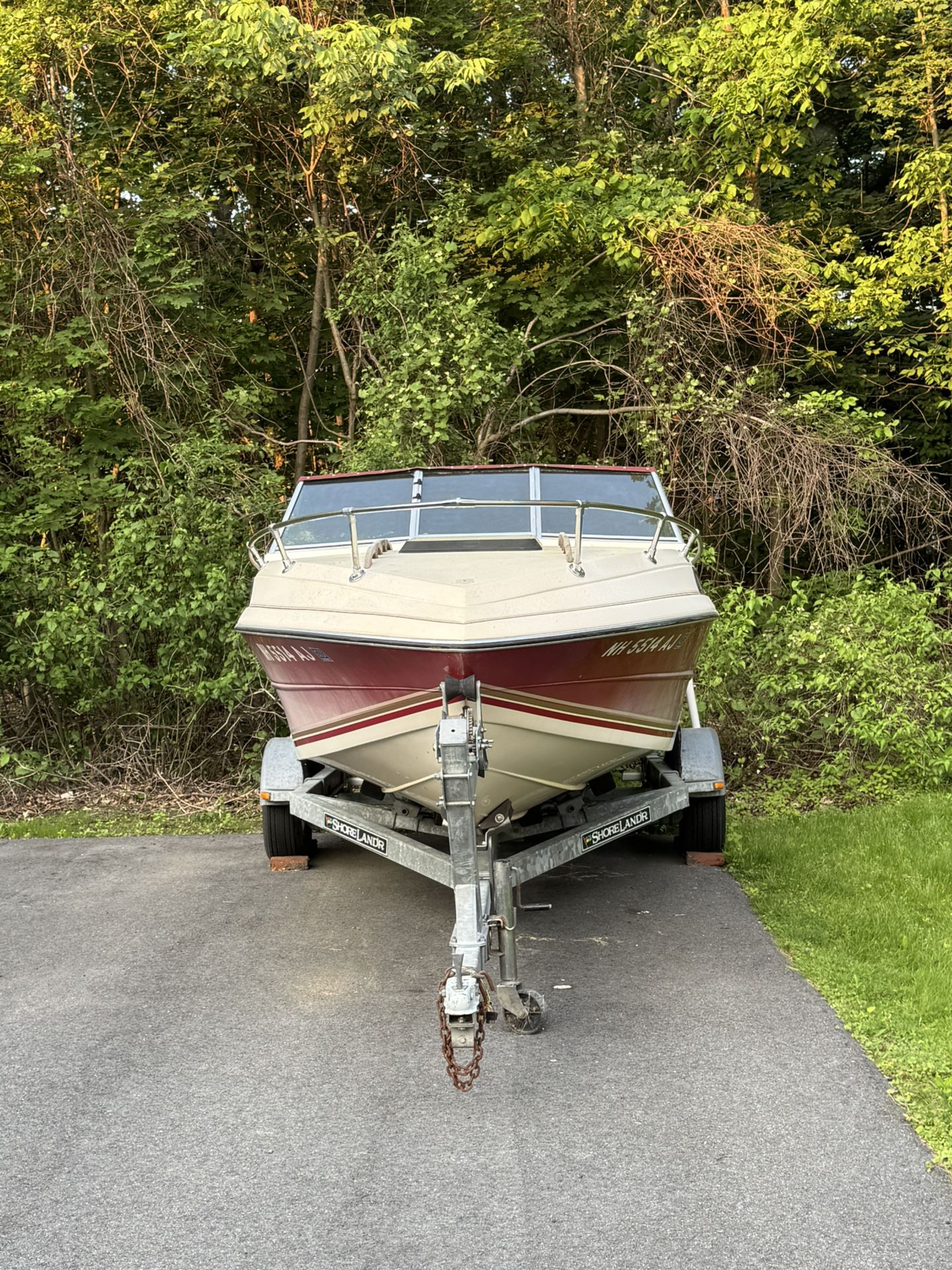 Boat And Trailer