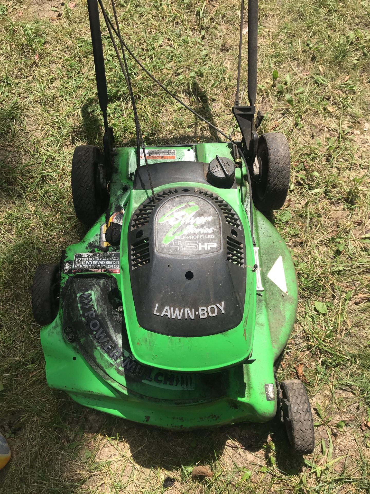 Lawn Boy Silver Lawnmower Series Self Propelled 4.5 HP