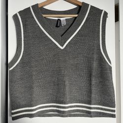 Gray Sweater Vest