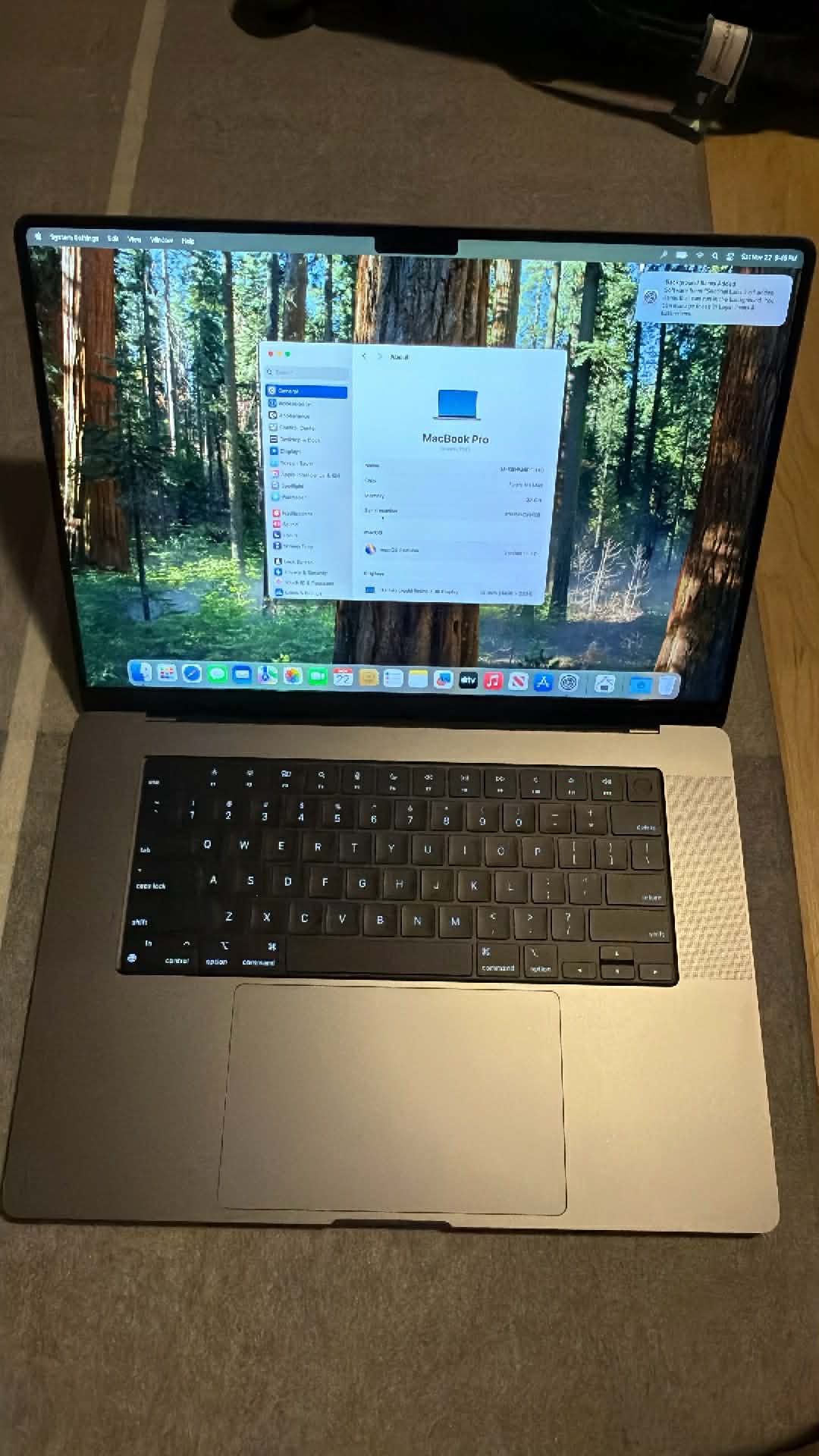 MacBook Pro 16 Inch M1Max 32Cores GPU 32GB of RAM 1TB SSD MDM Bypassed