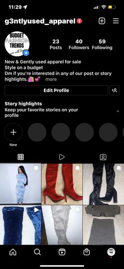 Gently Used/new Apparel For Sale