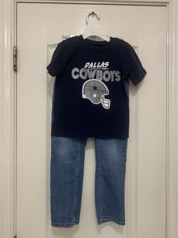 Boys 3T Dallas Cowboys T-Shirt & Size 7 Regular Levi’s 511 Jeans (2) Total