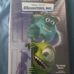 Monster's Inc DVD New Unopened 