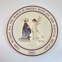 Vintage Hallmark “Angel & King” Porcelain Collectors Plate