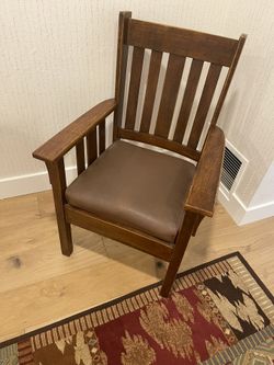 Harden Arts And Craft Period Slat Sided Arm Car