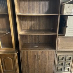 Bookshelf Storage Cabinet